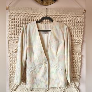 Retro Pastel Blazer
